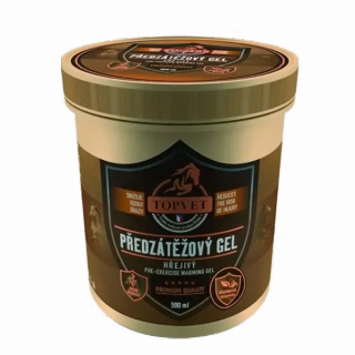 Topvet Předzátěžový gel hřejivý